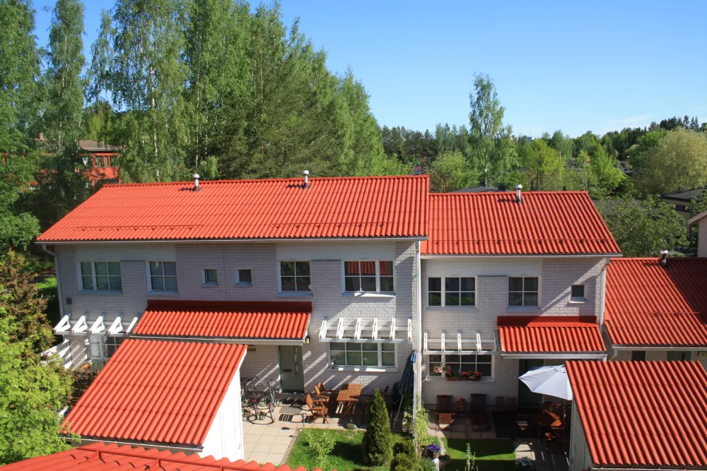Suojakäsitelty katto